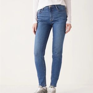 Frank And Oak High-Rise Slim Jeans
